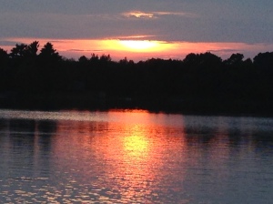 Some time off....Spencer Lake Sunsets are amazing.  Waupaca,Wisconsin